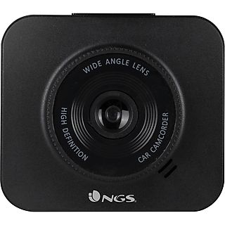 Dashcam - NGS Dashcam- NGS OWL URAL 720P HD, Grabación en Bucle, Visión Nocturna, Sensor G, 360º, Negro