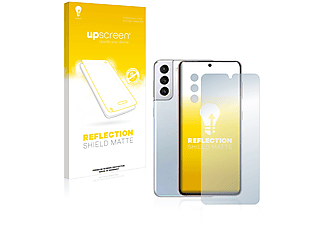 UPSCREEN entspiegelt matte Schutzfolie(für Samsung Galaxy S21 5G (Vorderseite + Kamera))