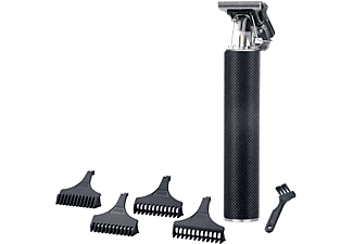 Cepillo alisador - CORTAPELOS PRECISION BULLET ITALIAN DESIGN, Cuchilla de acero inoxidable de alto rendimiento. 4 peines intercabiables de mm. niveles, Negro | MediaMarkt