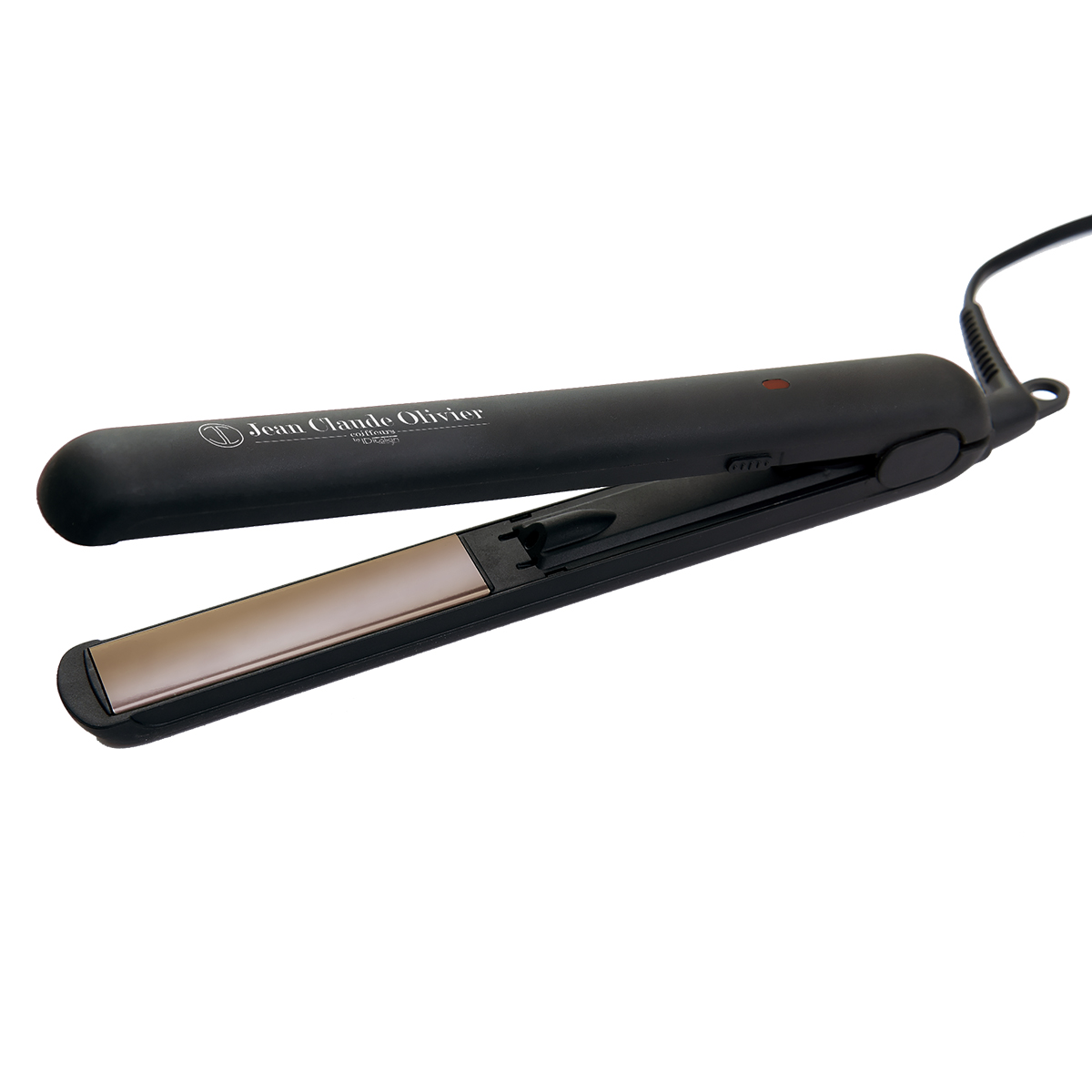 Alisadoor - JEAN CLAUDE OLIVIER PLANCHA PROFESSIONAL IRIA TITANIUM, 35 W, 210 °C, Negro