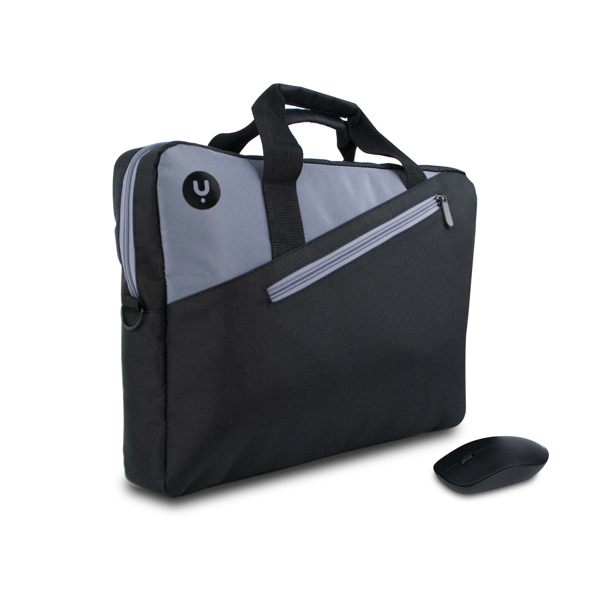 NGS MASTERKITBLACK Laptoptasche mit HP, maus Toshiba, … Apple, MSI, Microsoft, Nylon, Dell, Asus, Schwarz/Grau Huawei, Acer, für Lenovo, Aktentasche kabelloser