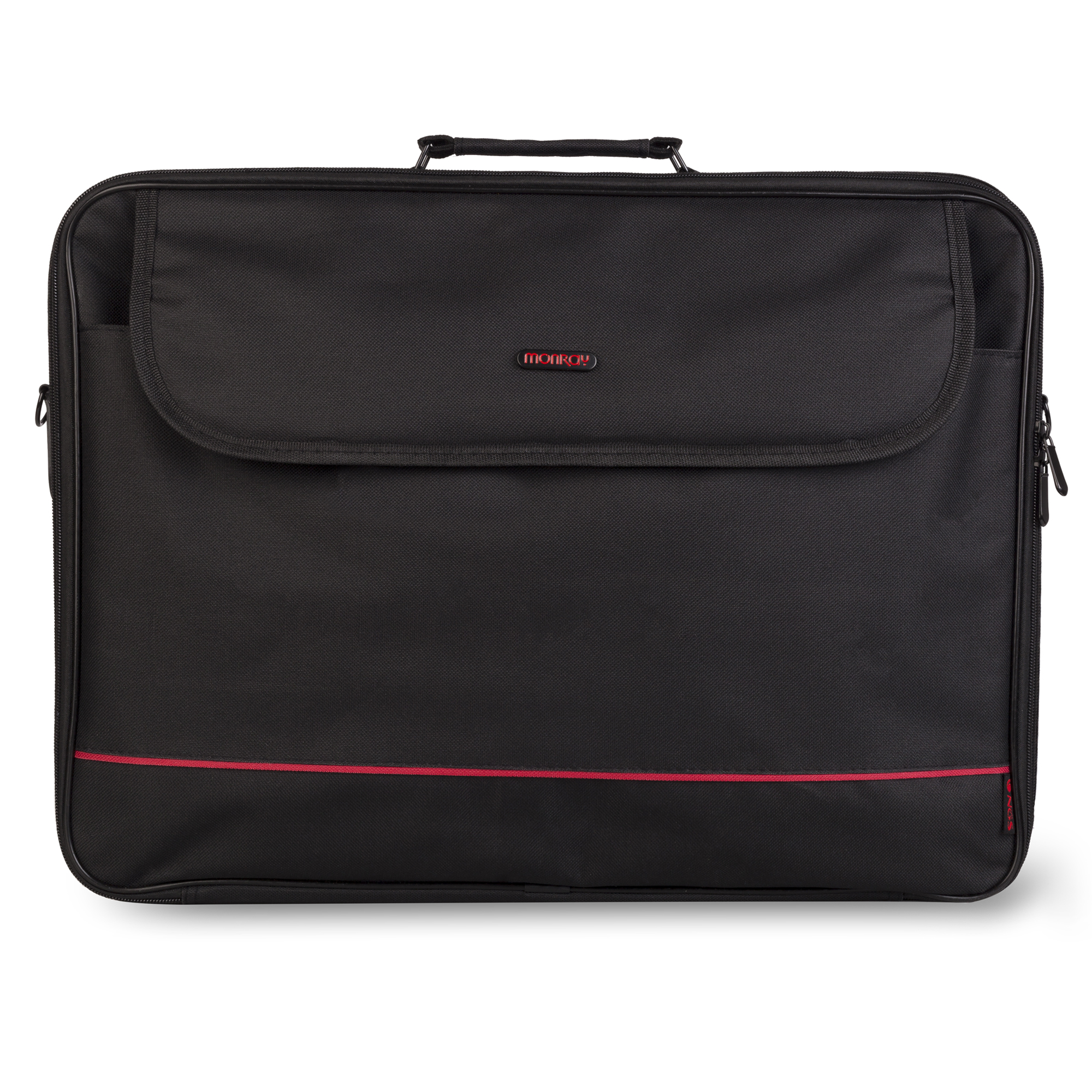 Ngs Passenger Plus maletines para 457 cm 18 negro hasta nylon monray color y detalles rojo. compartimento documentos objetos personales. passanger portatil 16