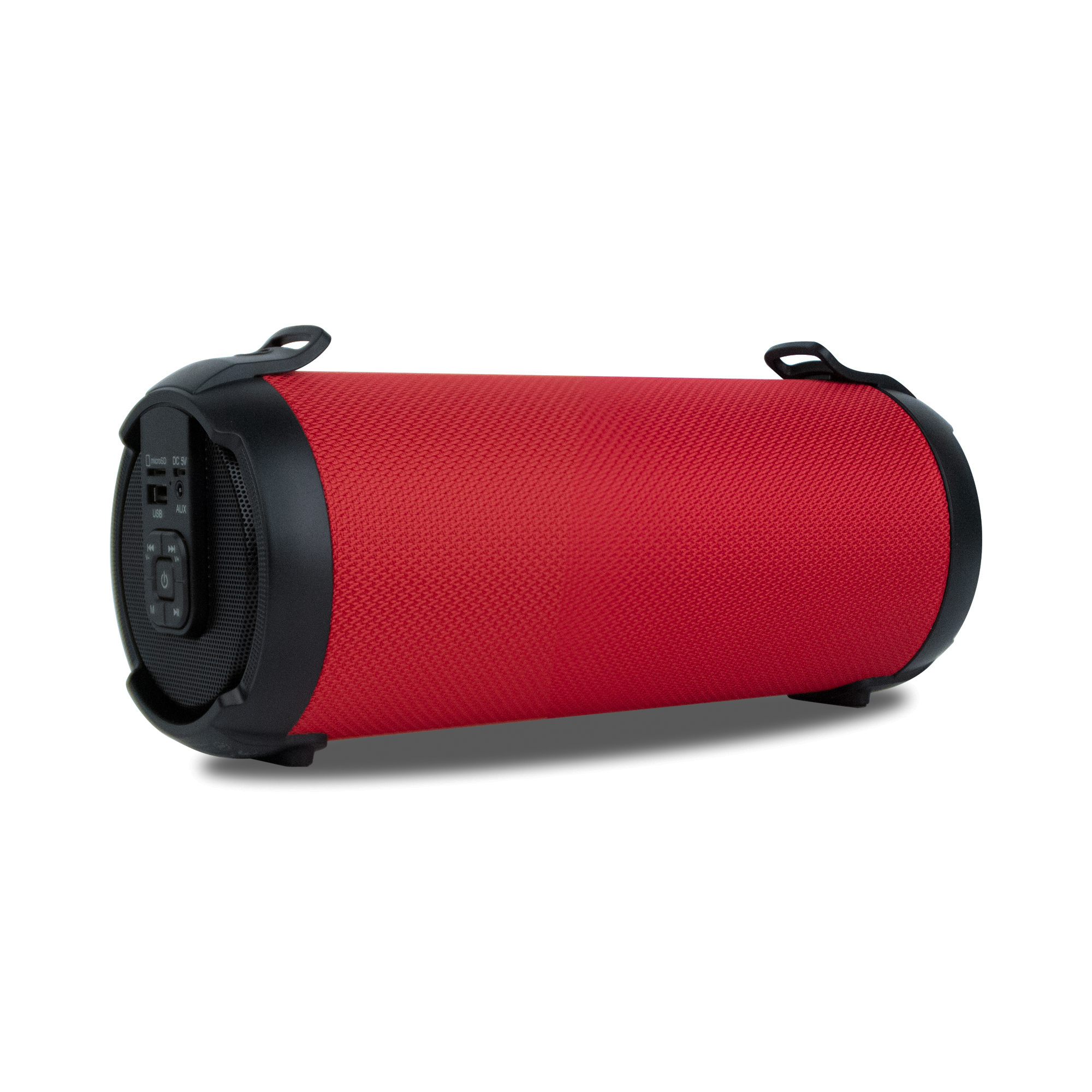 Altavoz portátil bluetooth - Altavoz portátil bluetooth- NGS ROLLER TEMPO RED, Bluetooth 5.0, 15W, USB/ Micro SD, 7H, Rojo NGS, Bluetooth, USB-SD-AUX IN, Rojo