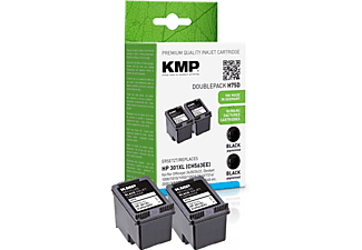 KMP ersetzt HP 301XL Tintenpatrone Black (301XL)