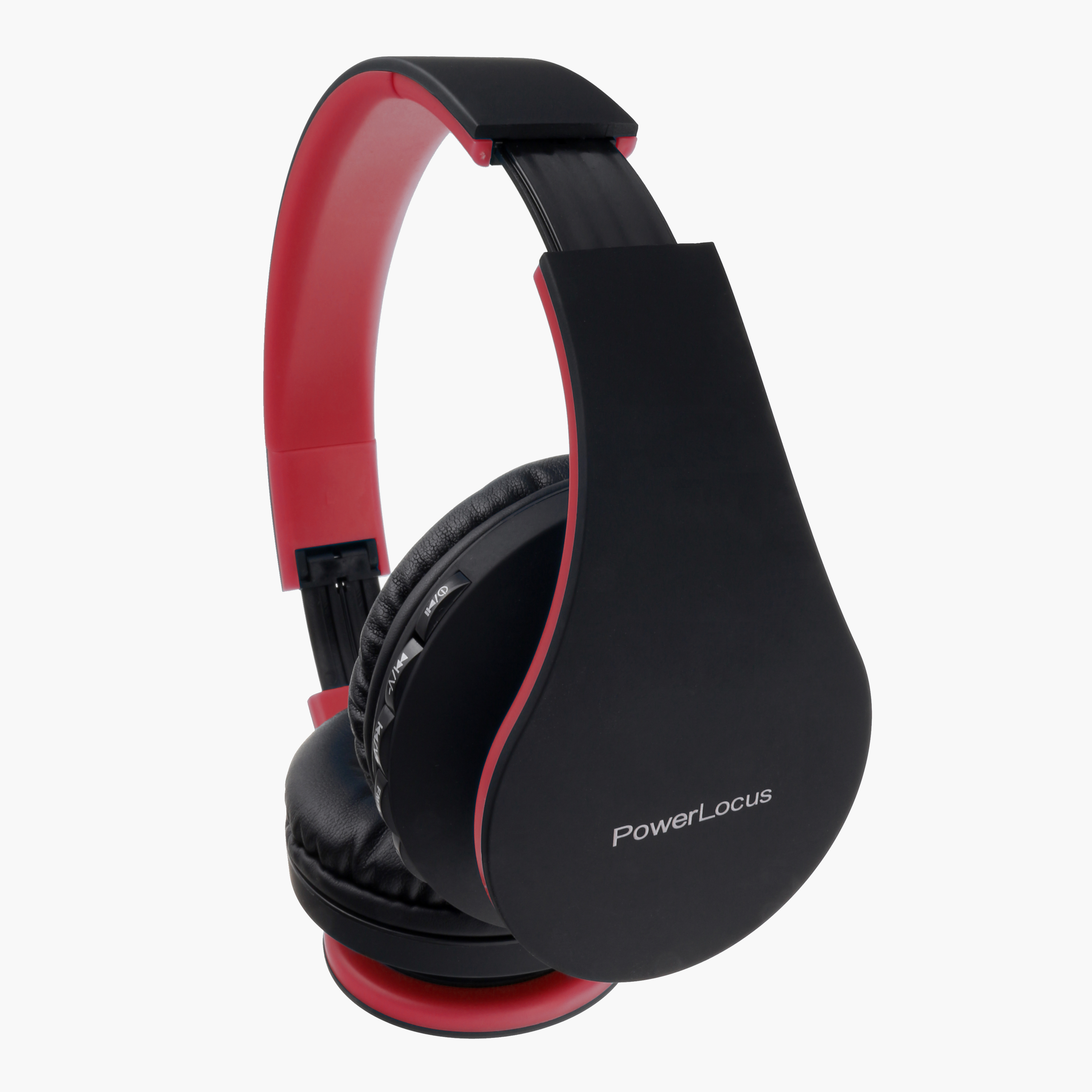 Bluetooth P1, Over-ear Rot POWERLOCUS Kopfhörer