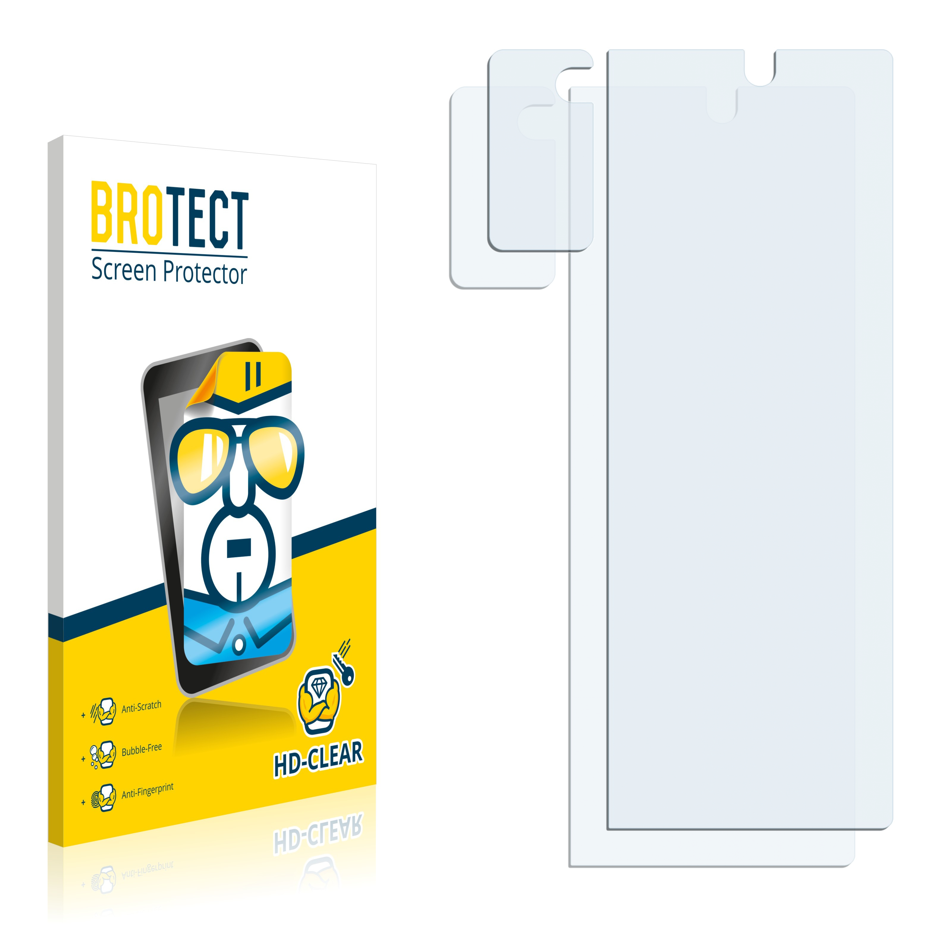 2 Galaxy Schutzfolie(für klare Samsung 2x 5G) BROTECT Z Fold