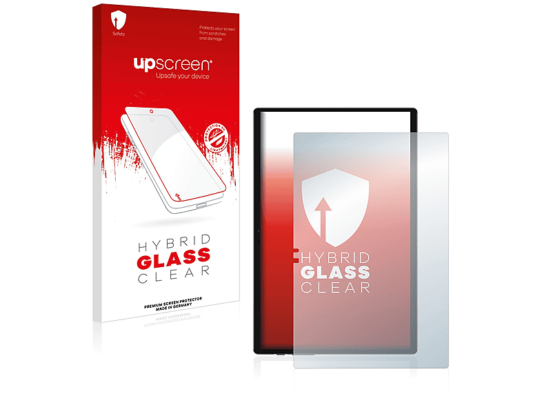 (Hochformat)) UPSCREEN klar Schutzglas Displayschutz(für Panzerglasfolie Pro M40 Teclast