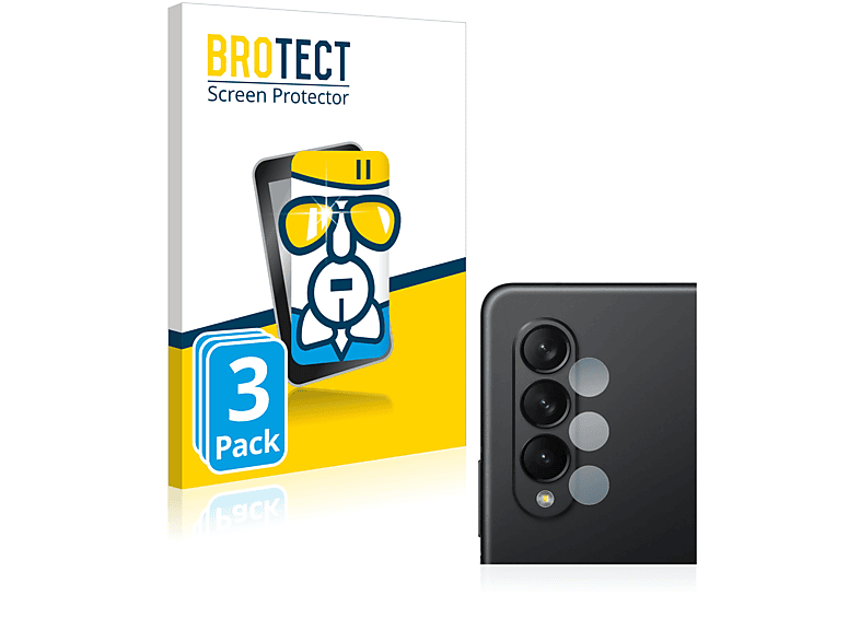 BROTECT 3x Airglass klare Schutzfolie(für Samsung Galaxy Z Fold 3 5G) | Displayschutzfolien & Gläser