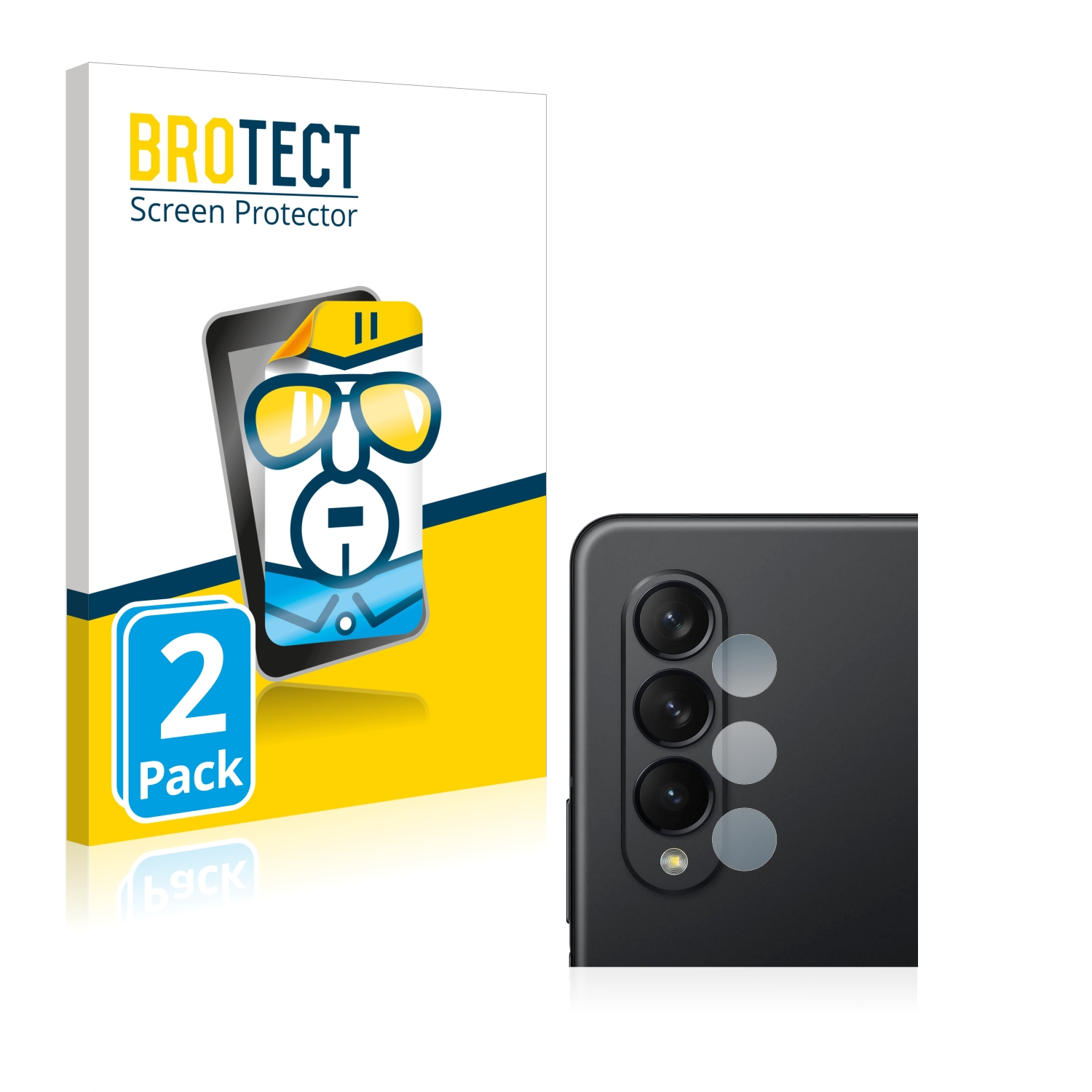 klare Fold 2x Galaxy 5G) 3 Z BROTECT Samsung Schutzfolie(für