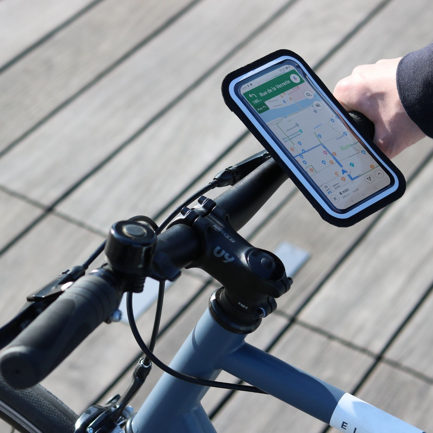 Shapeheart Fahrrad, für cm magnetische - bis Fahrrad XL SHAPEHEART das 16.5 Handyhalterung Handyhalterung das Smartphone für Schwarz