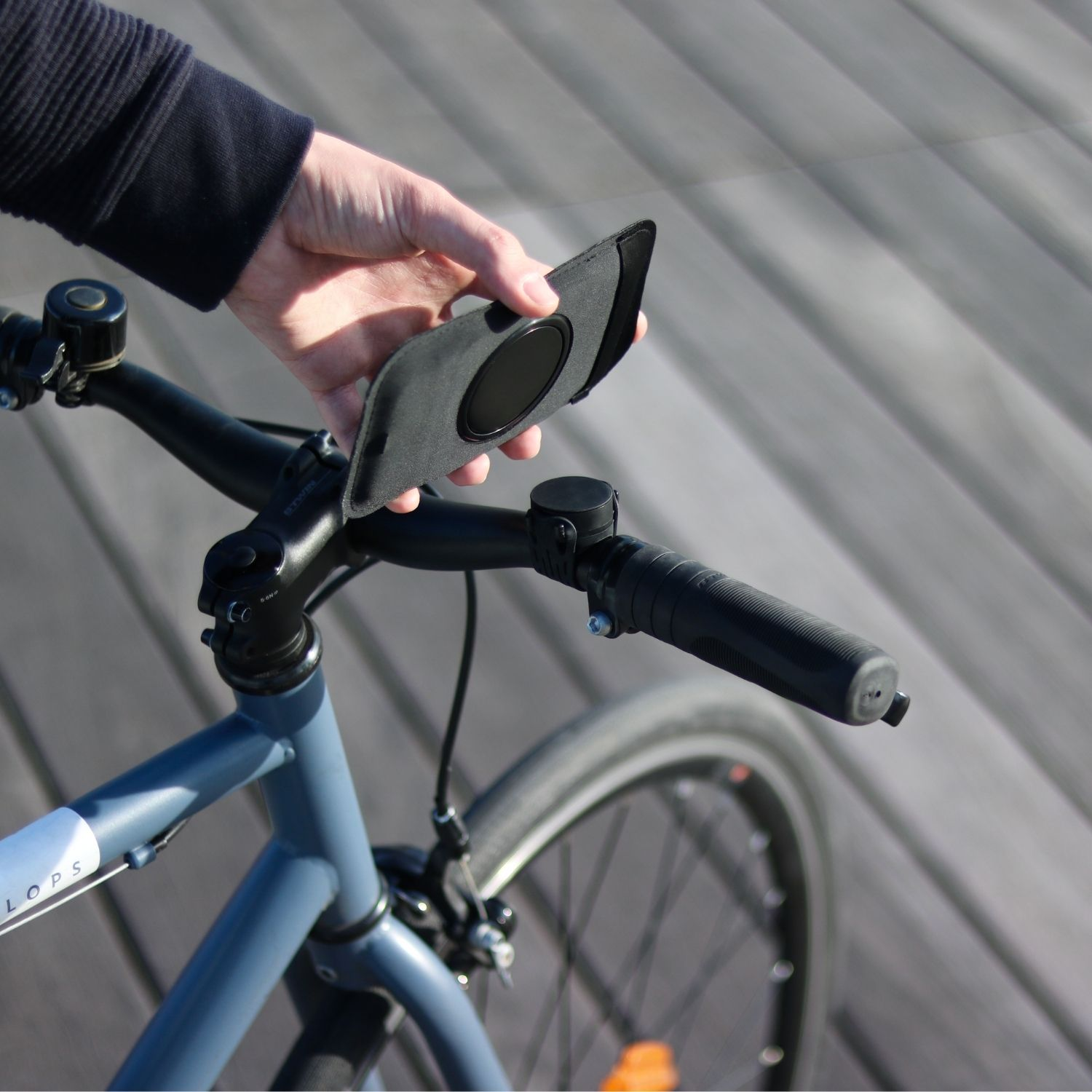 SHAPEHEART Shapeheart magnetische Handyhalterung für Fahrrad, Fahrrad bis das cm Handyhalterung für Schwarz das 16.5 - XL Smartphone