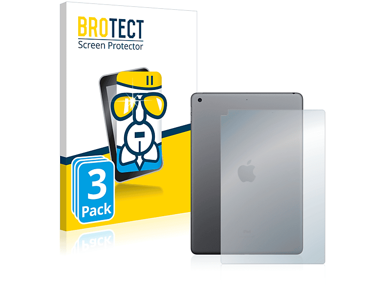 BROTECT 3x Airglass klare Schutzfolie(für Apple iPad 10.2\