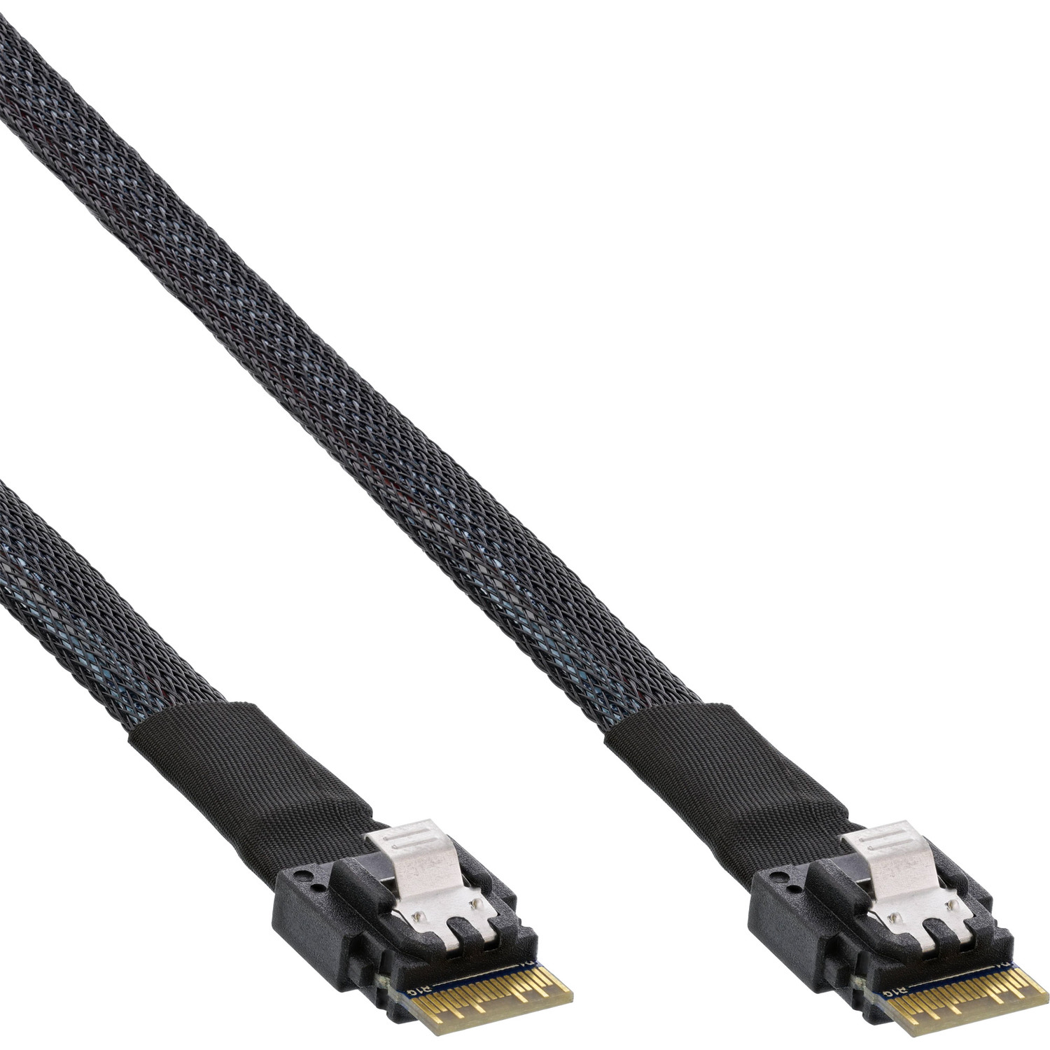 Kabel SFF-8654, 1 Kabel, 24Gb/s, SAS, SAS m 1m SFF-8654 Slim zu INLINE InLine® SAS,