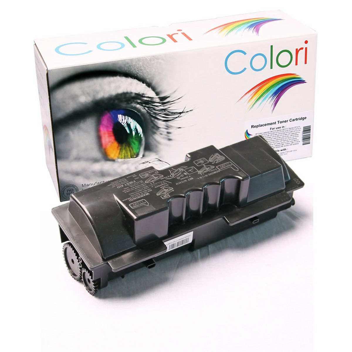 BLACK Toner 1T02LY0NL0) COLORI Kompatibel (TK160