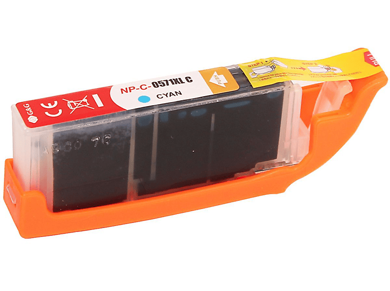 COLORI Kompatible Tinte CYAN (571 XL C CLI-571XL Cyan 0332C001)