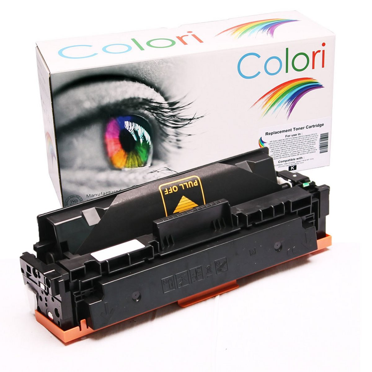 BLACK CF410X, COLORI (410X 046HBK) Toner Kompatibler