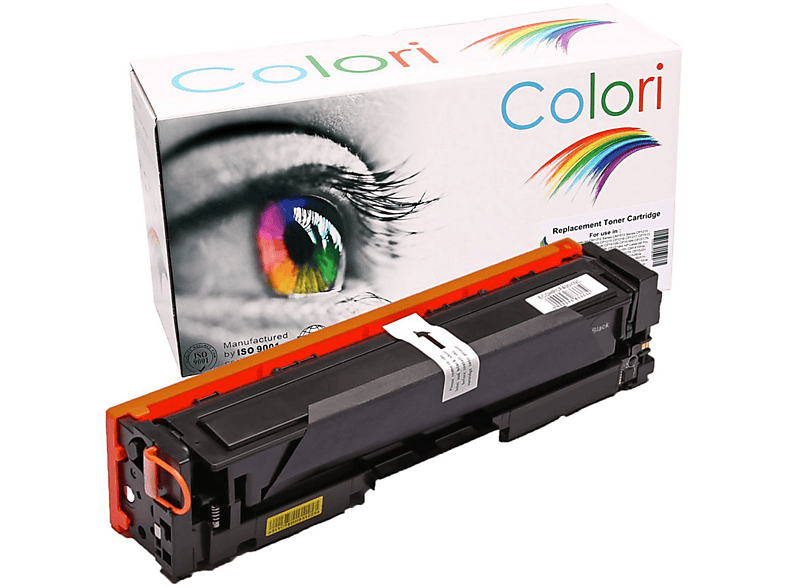 COLORI Kompatibler Toner BLACK (201X CF400X, 045H Black)