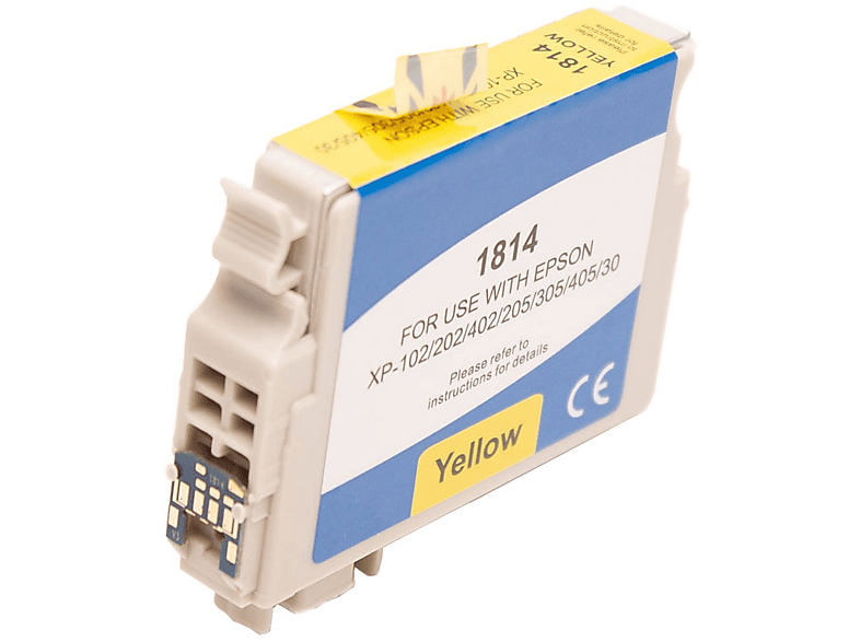 ABC Kompatible Tinte YELLOW (C13T18144010 T1814 Yellow)