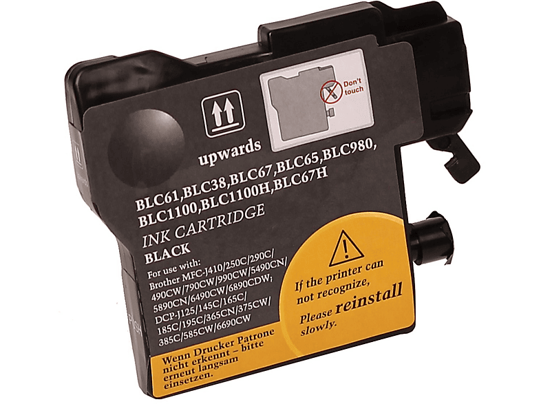 ABC Kompatible Tinte LC-1100BK) LC-985BK (LC-980BK BLACK
