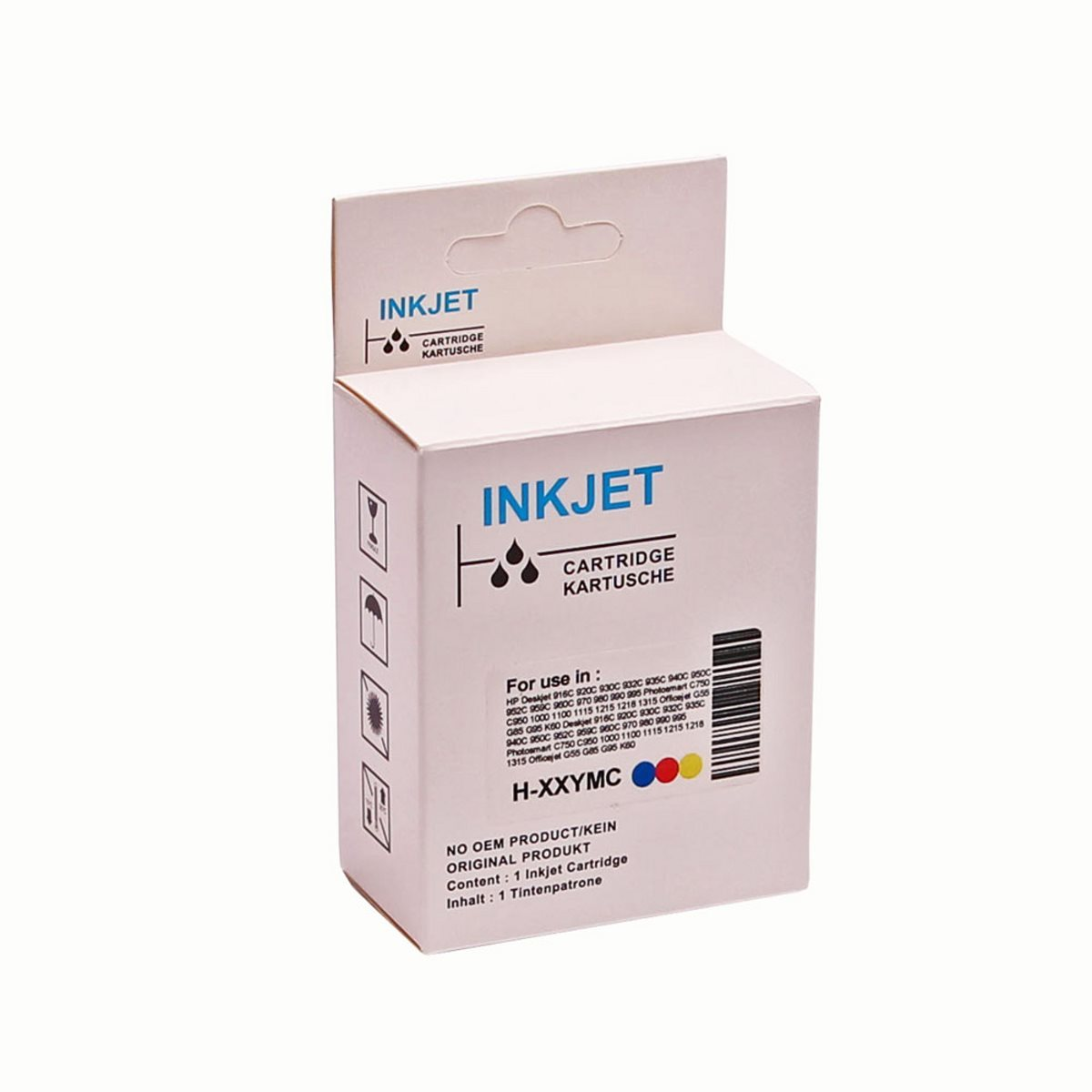 Tinte (HP901XL) Kompatibel ABC CMY