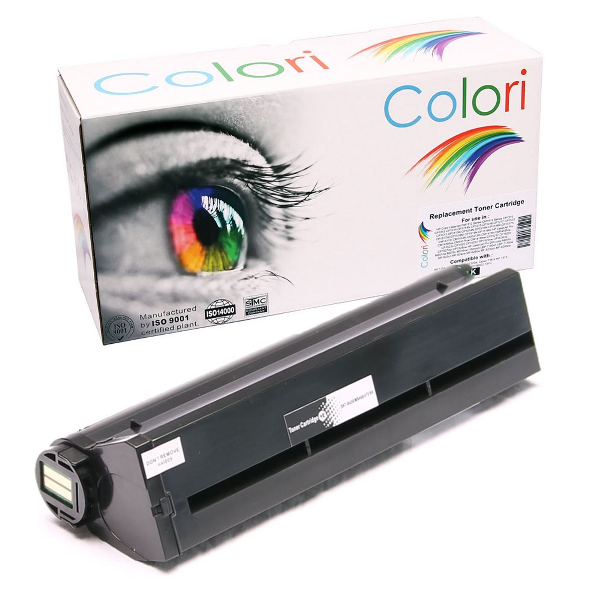 COLORI Kompatibler Toner Black) (43979202 BLACK