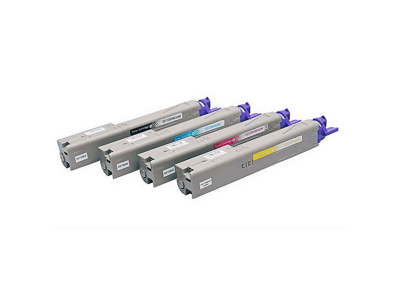 ABC Kompatibel Set 4x Toner CMYK (43459332 Black 43459331 Cyan 