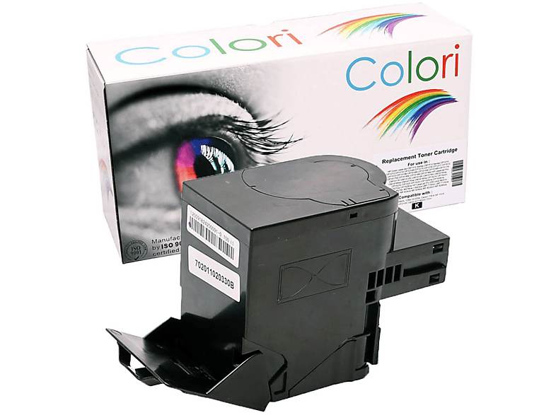 COLORI Kompatibler Toner BLACK (80C2HK0 Black) 802HK