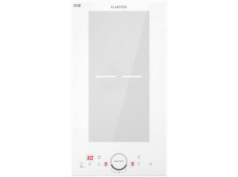 KLARSTEIN Delicatessa Slim Domino Induktions-Kochfeld (29 cm breit, 2 Kochfelder)