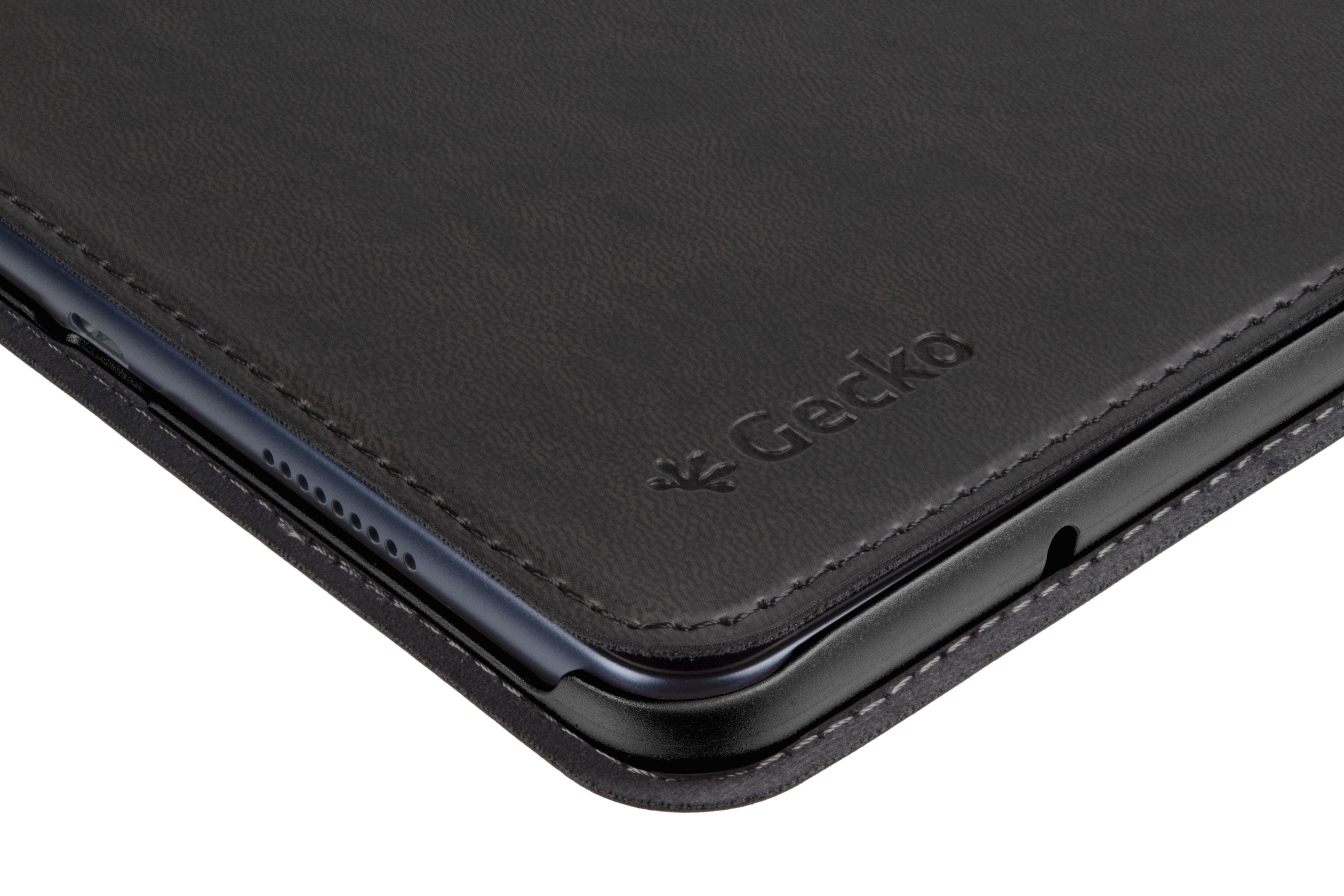 GECKO COVERS Easy-Click 2.0 Bookcover für Leather,PC, Tablet Schwarz PU Hülle Huawei Cover