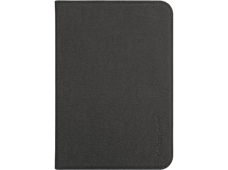 GECKO COVERS Easy-Click Apple Hülle Bookcover für Leather, Schwarz PU 2.0 Tablet Cover