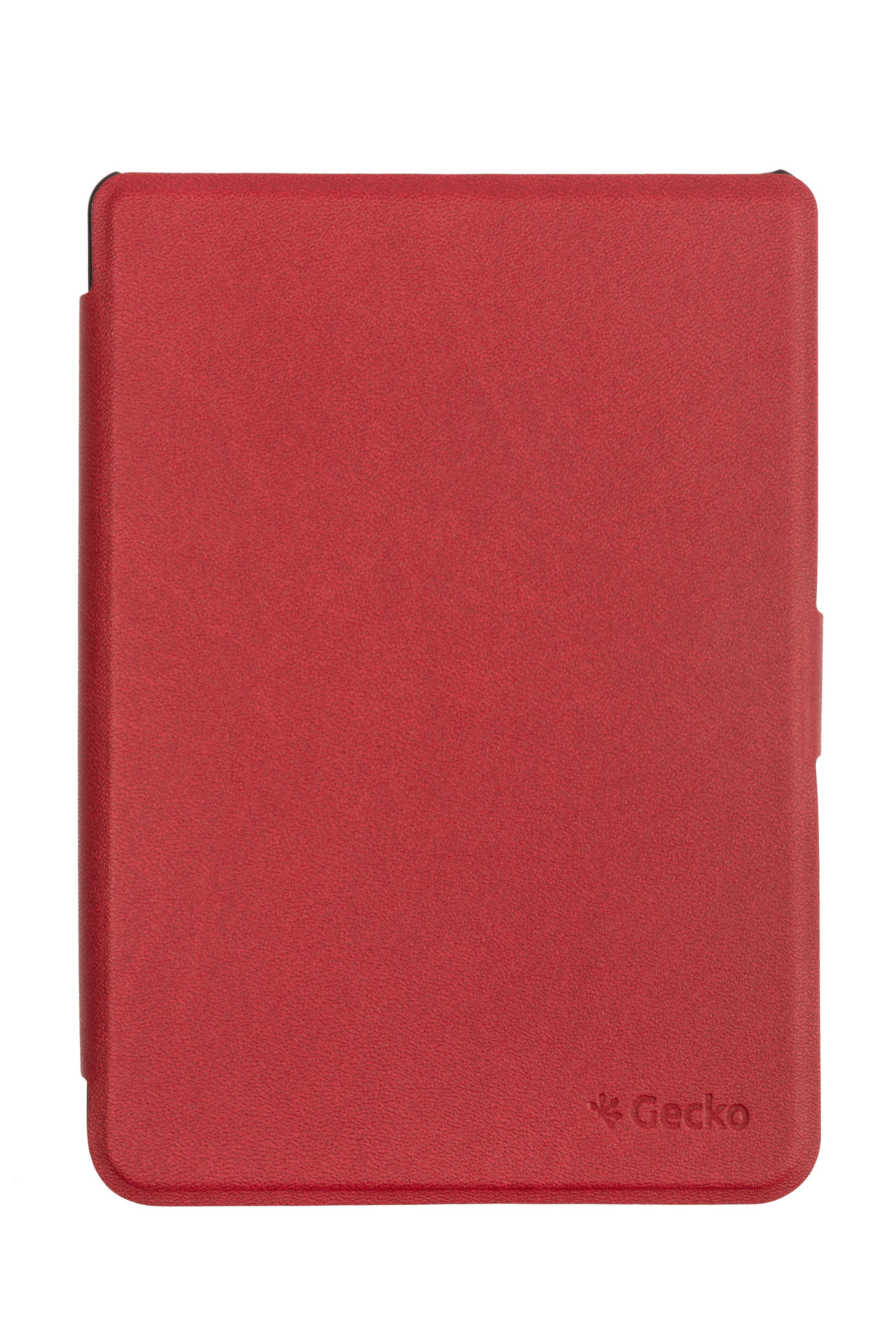 GECKO COVERS Easy-Click PU Rot E-reader cover für Kobo 2.0 Leather, Bookcover Cover