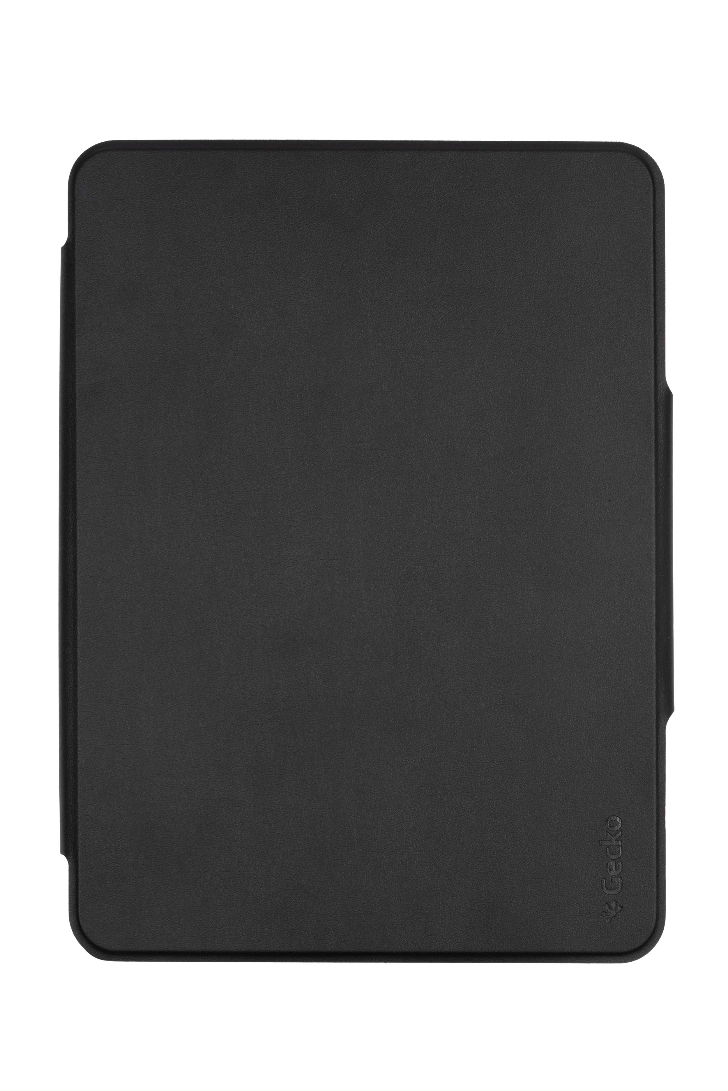 GECKO COVERS PU Hülle für Apple Schwarz Tastatur Bookcover Leather, QWERTY