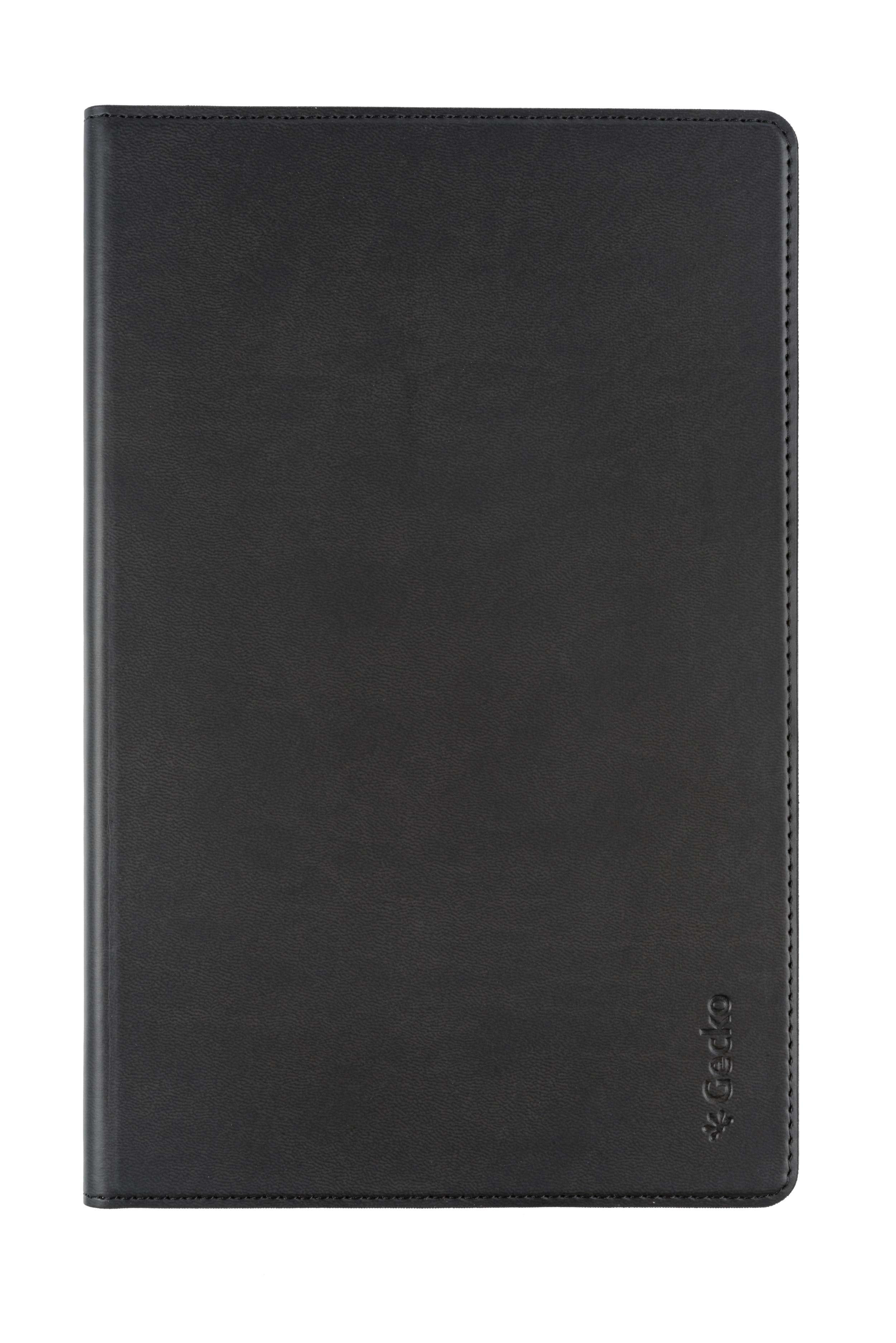 PU Tablet Hülle Bookcover Leather, Cover Schwarz Samsung COVERS 2.0 GECKO für Easy-Click