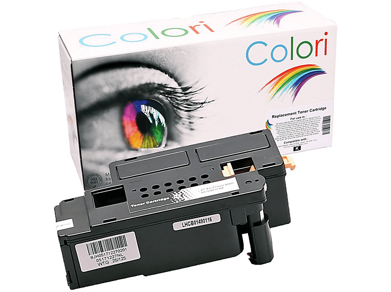 COLORI Kompatibler (YJDVK BLACK Toner 59311016)