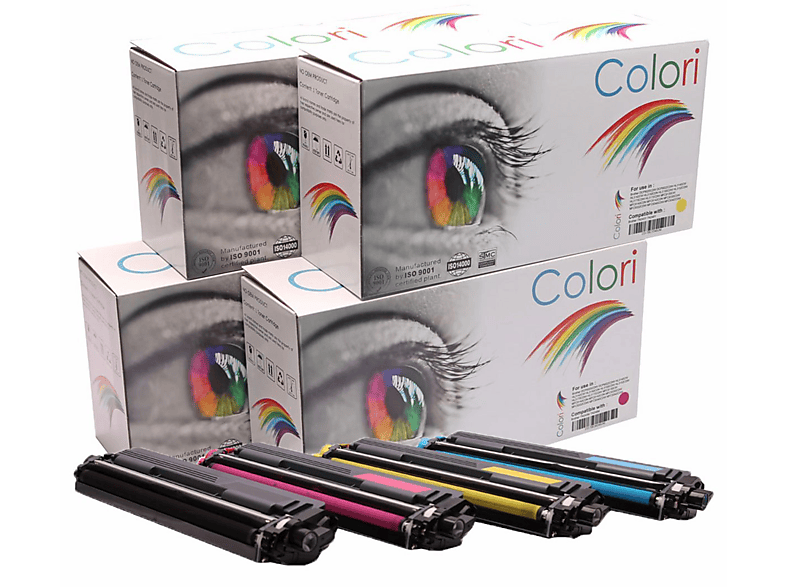 COLORI Kompatibel Magenta Toner TN326C TN326C Yellow) Cyan TN326Y TN326M TN326M Black CMYK 4x (TN326BK TN329BK Set TN326Y