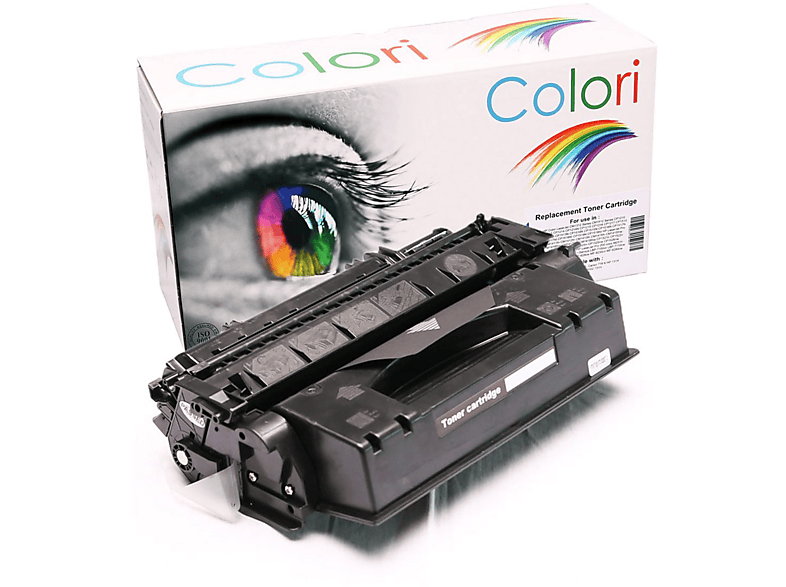 (80A 80X Kompatibler CF280X) COLORI BLACK CF280A Toner