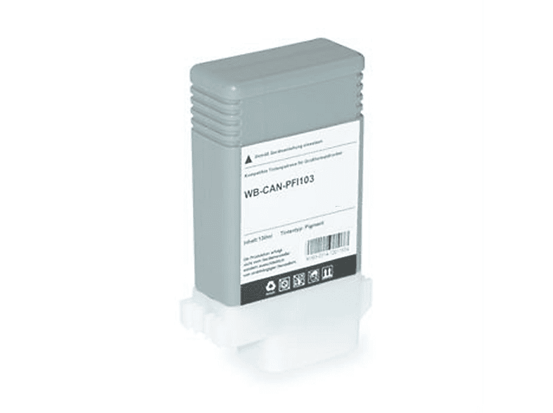 2211B001) Tinte (PFI103MBK BLACK ABC Kompatibel