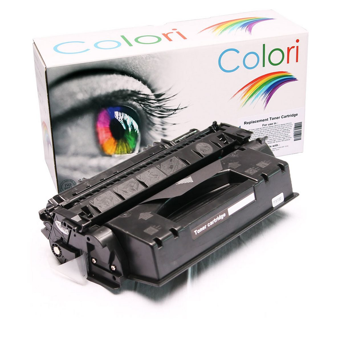 COLORI CF280A Kompatibler BLACK 80X CF280X) Toner (80A