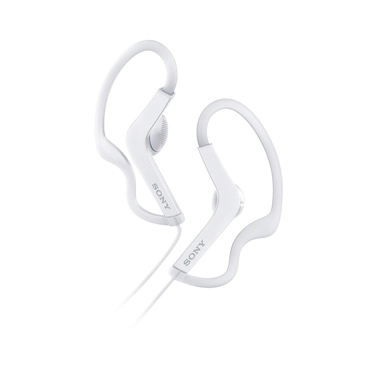 SONY weiß MDR-AS210APW, In-ear Kopfhörer