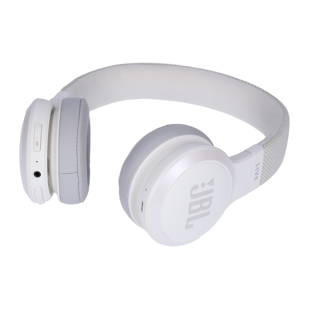 Auriculares gaming - LIVE 400 BT JBL, Supraaurales, Blanco