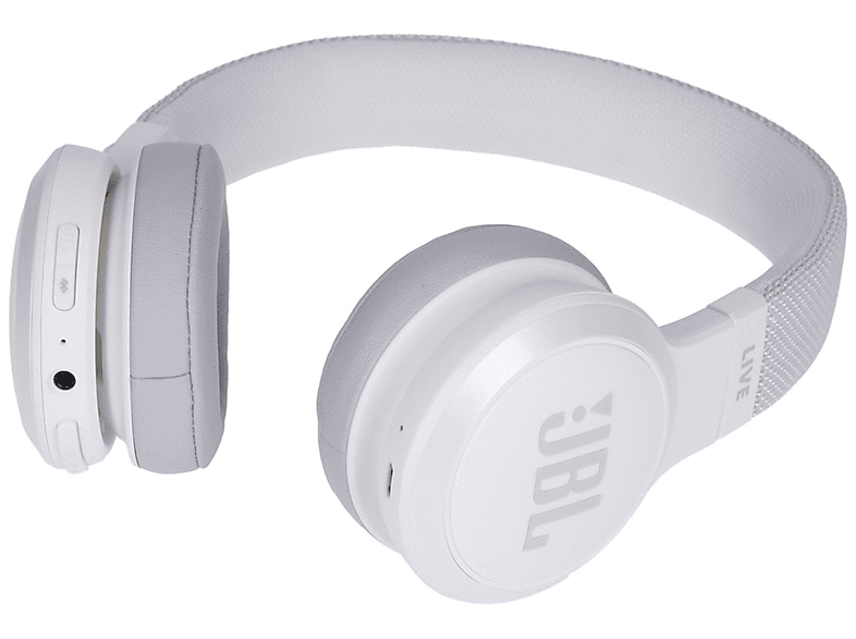 JBL LIVE 400BT, On-ear Kopfhörer Bluetooth weiß | MediaMarkt