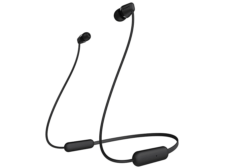 WI-C200, SONY Kopfhörer Bluetooth schwarz In-ear