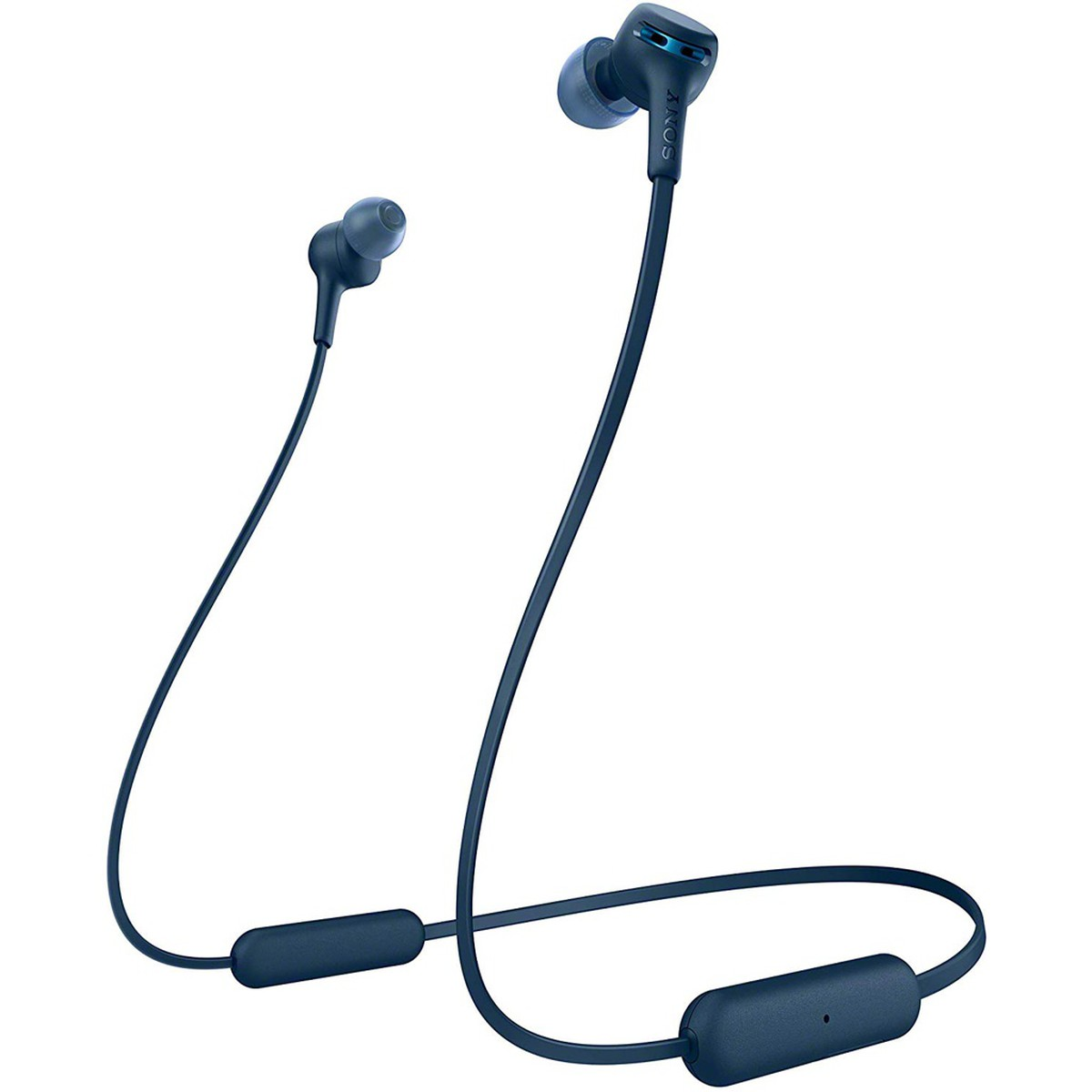 Auriculares con cable - WI-XB400 BL SONY, Intraurales, Bluetooth, Azul