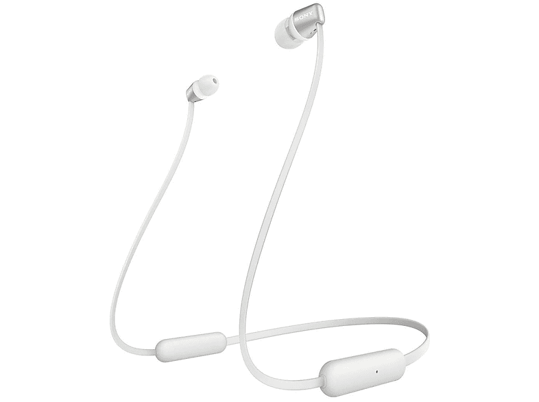 SONY WI-C310, In-ear Bluetooth weiß Kopfhörer