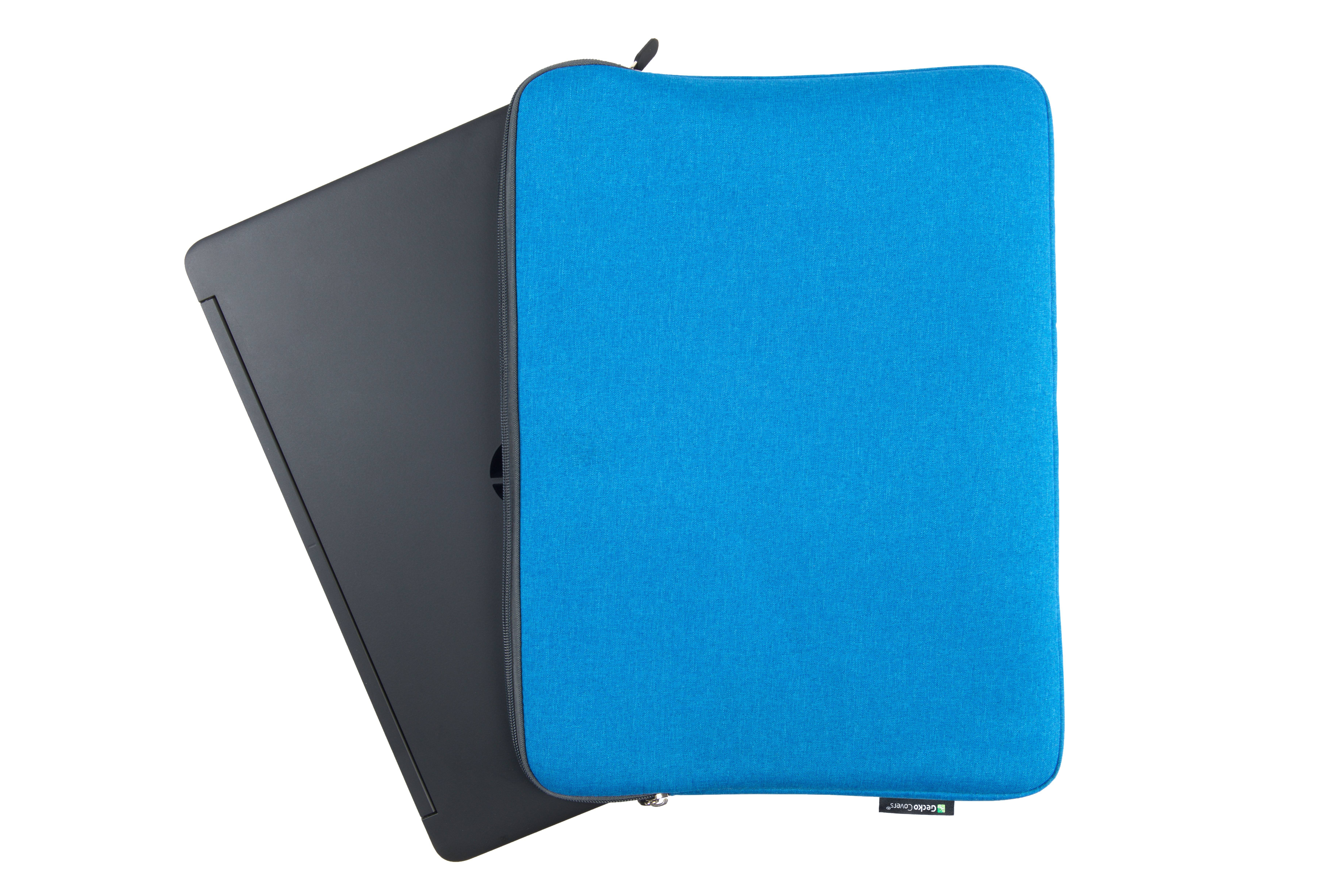 GECKO COVERS Razer Acer, Notebooktasche Lenovo, MSI, Asus, Apple, HP, Sleeve Blau Dell, für Sleeve Zipper Universal Fabric