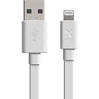 XTORM Flat USB auf Micro USB Kabel (1m) Weiss USB Kabel