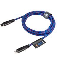 XTORM Solid Blue USB-C - Lightning Kabel (2m) USB Kabel