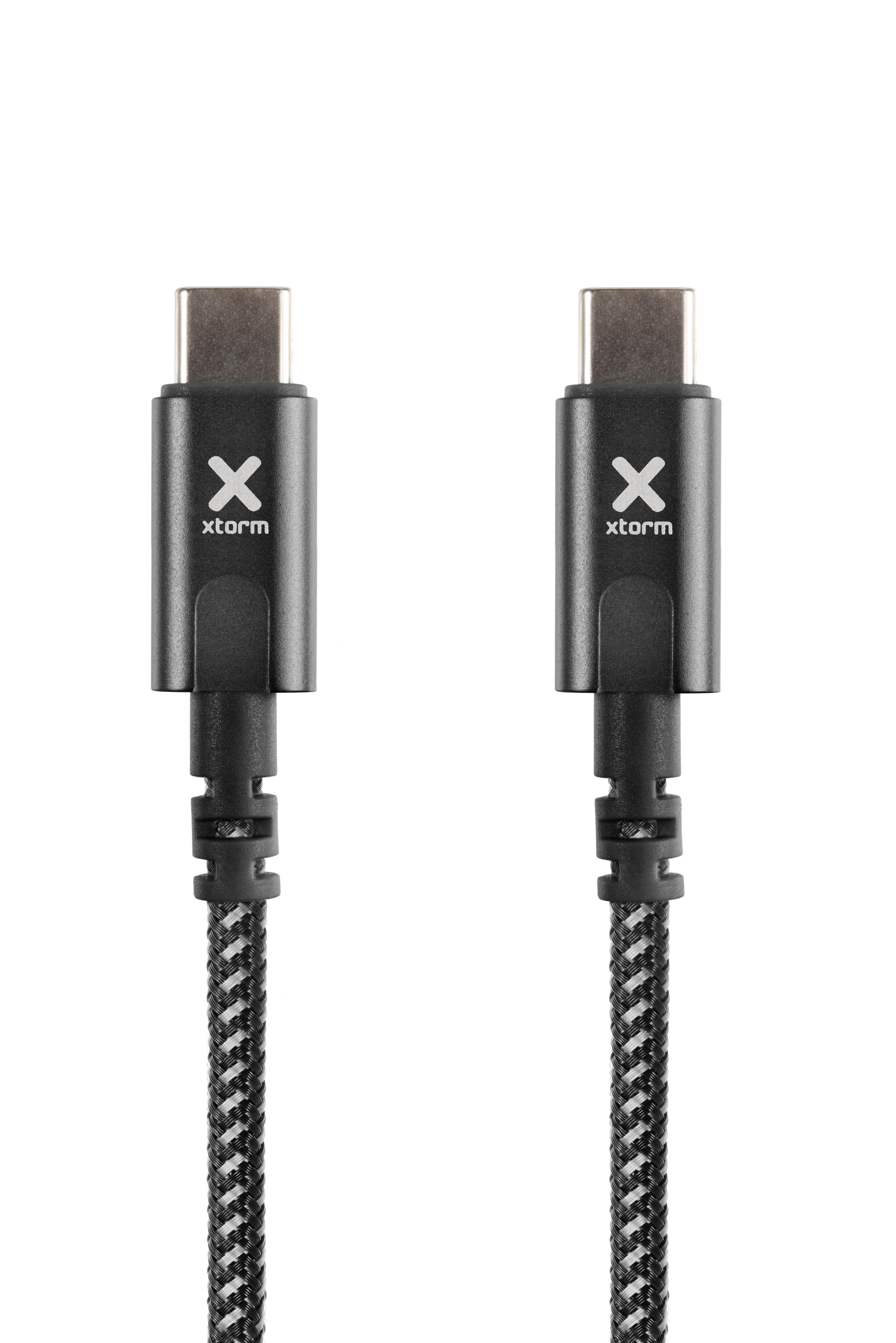 (1m) Kabel Schwarz Lightning auf USB Original USB XTORM Kabel