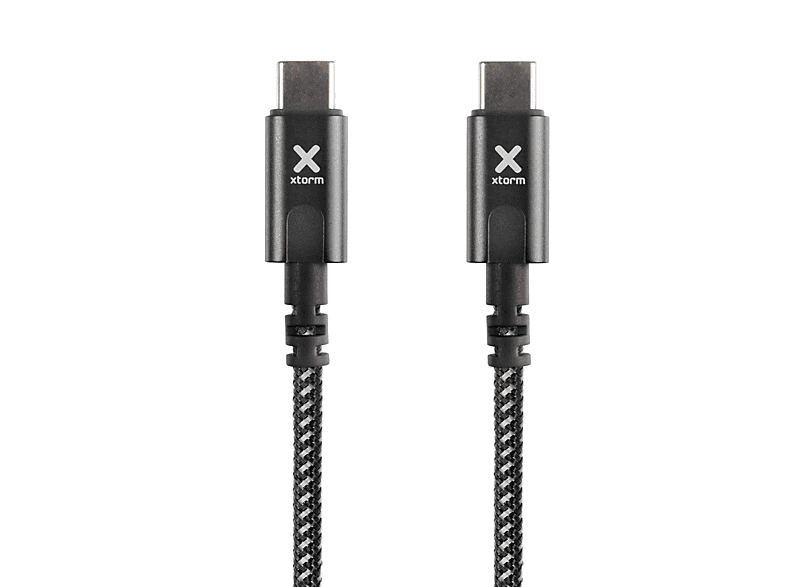 XTORM Original USB Kabel Schwarz Lightning auf USB Kabel (1m)