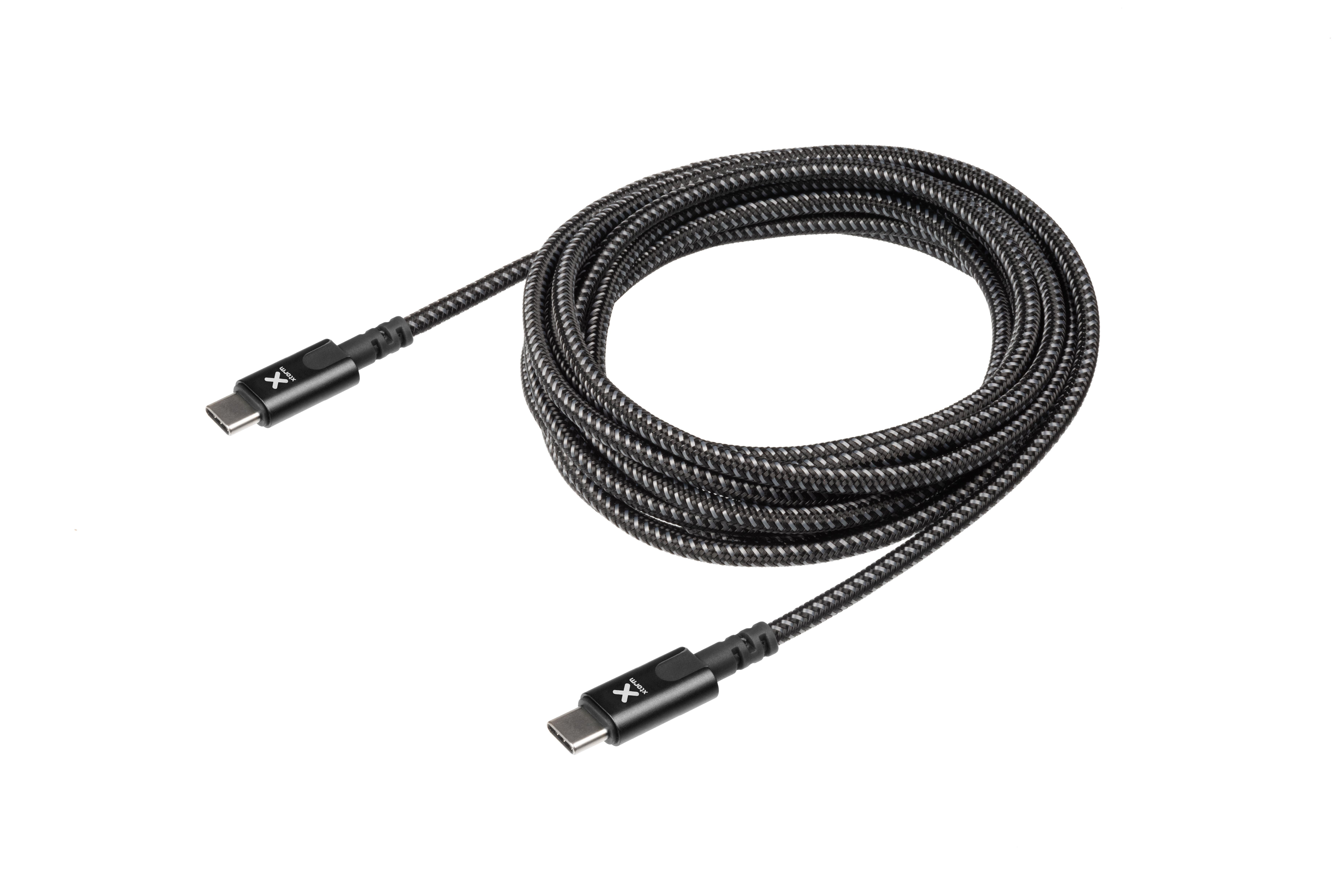 (1m) Kabel Schwarz Lightning auf USB Original USB XTORM Kabel